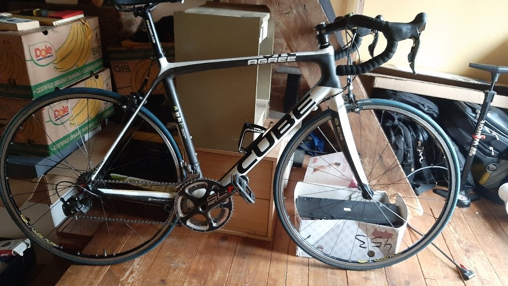 Cube Agree GTC Pro full carbon Frame, Fietsen en Brommers, 28 inch, Gebruikt, Carbon, 15 tot 20 versnellingen
