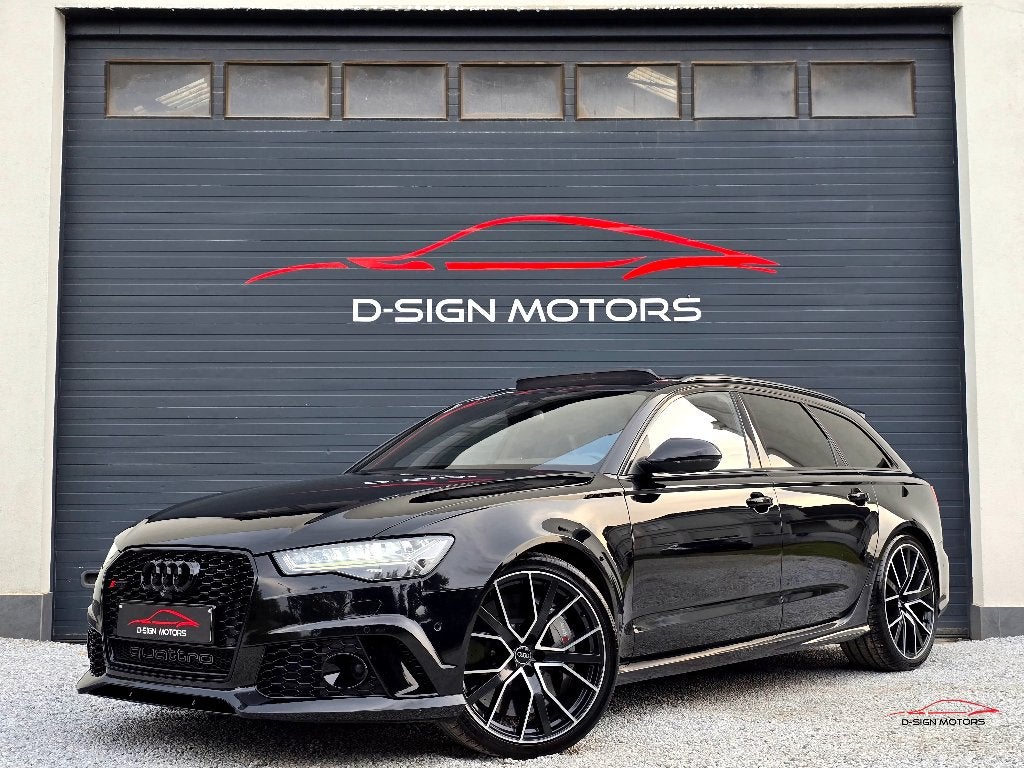 AUDI RS6 PERFORMANCE 4.0 V8 TFSI Q (605pk) 2016 169.426km, Auto's, Audi, Automaat, Leder, 445 kW, Parkeerassistent