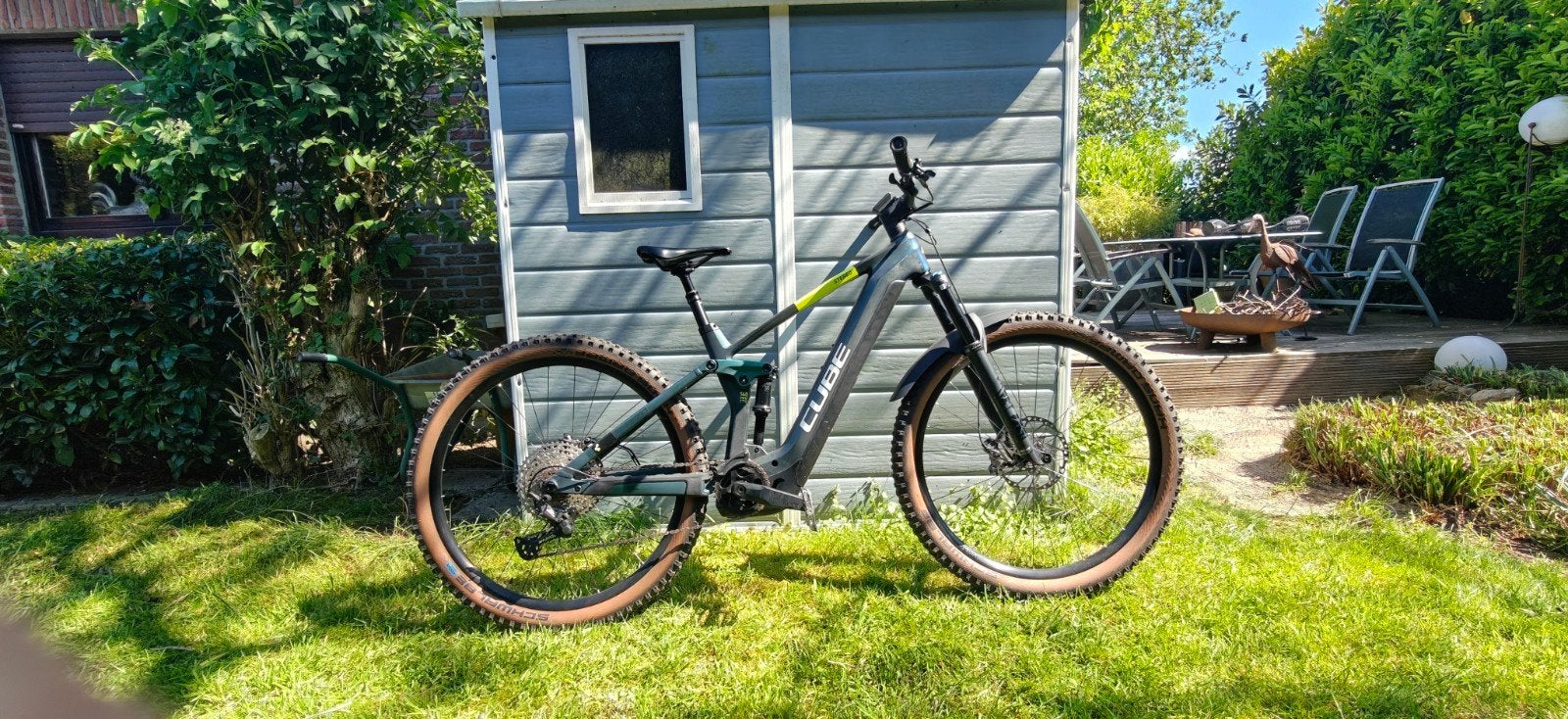 E- Bike | Cube Stereo Hybrid 140 HPC SLX 750  (Taille L), Ophalen, Gebruikt, Schijfrem, Overige merken