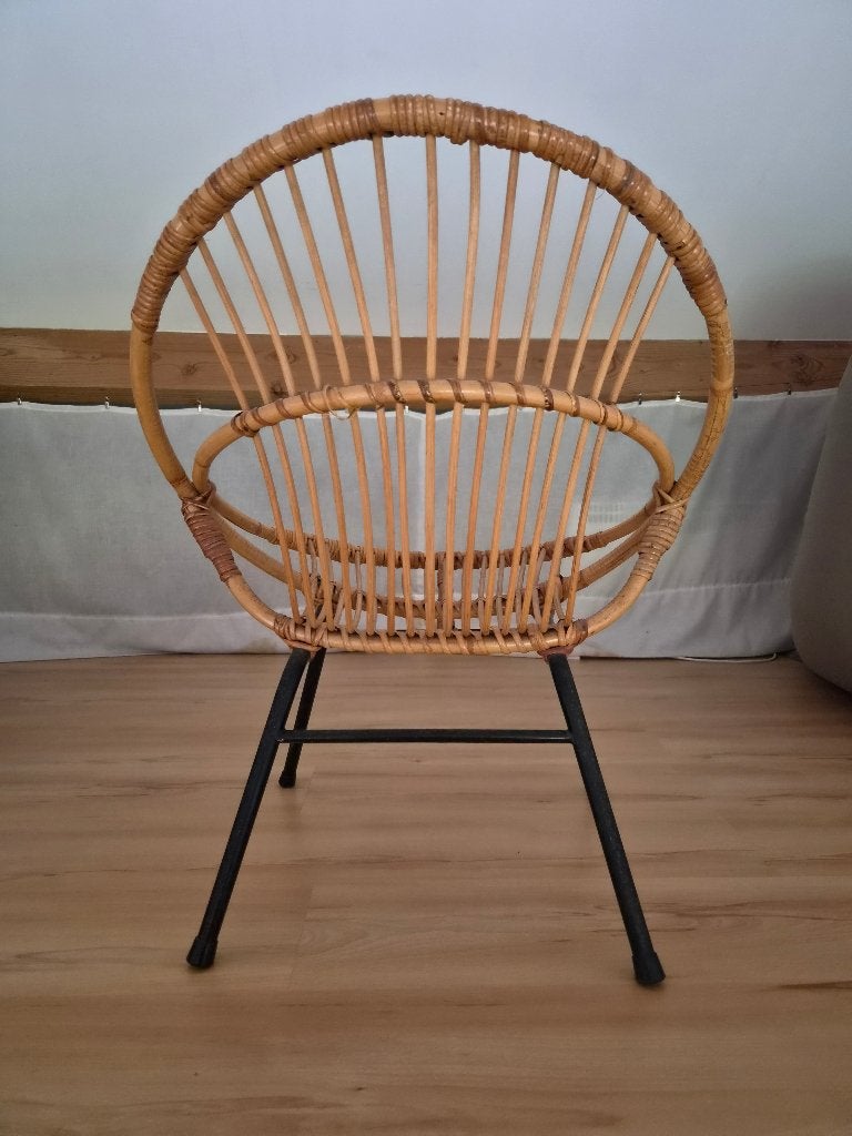 Chaise en Rotin, Antiek en Kunst, Curiosa en Brocante, Ophalen