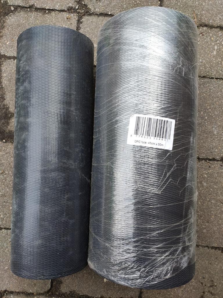 DPC Folie - 0,45 x 50 meter, Ophalen of Verzenden, Zo goed als nieuw