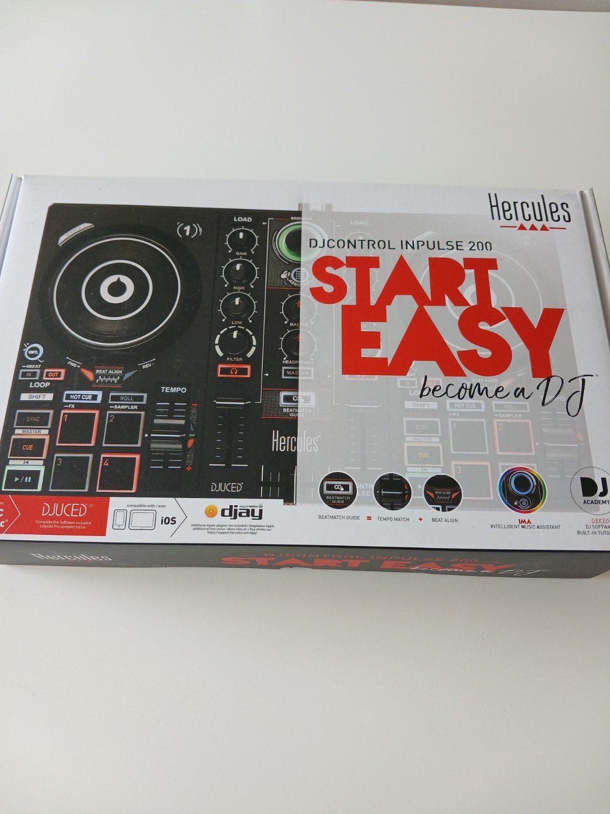 Hercules Dj control impulse 200 Start Easy become DJ, Enlèvement, Comme neuf