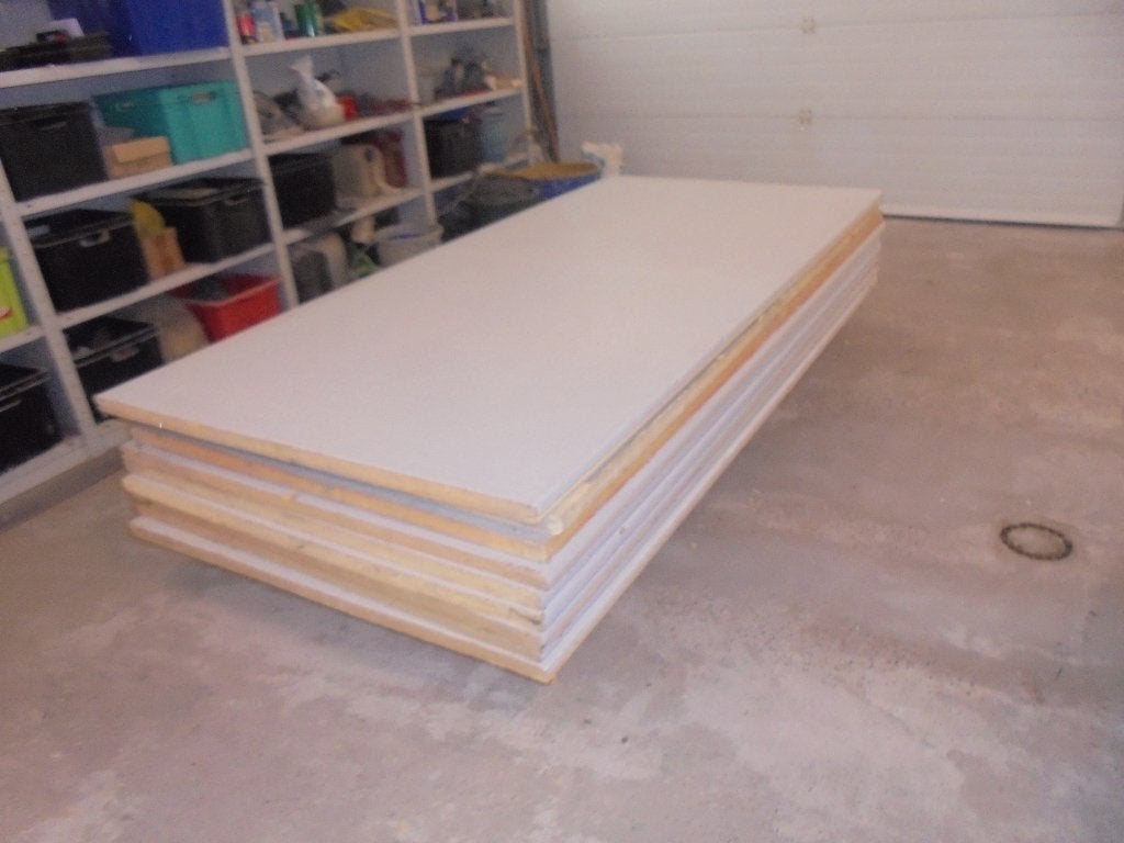 pur platen 4 cm dik, Enlèvement, Neuf