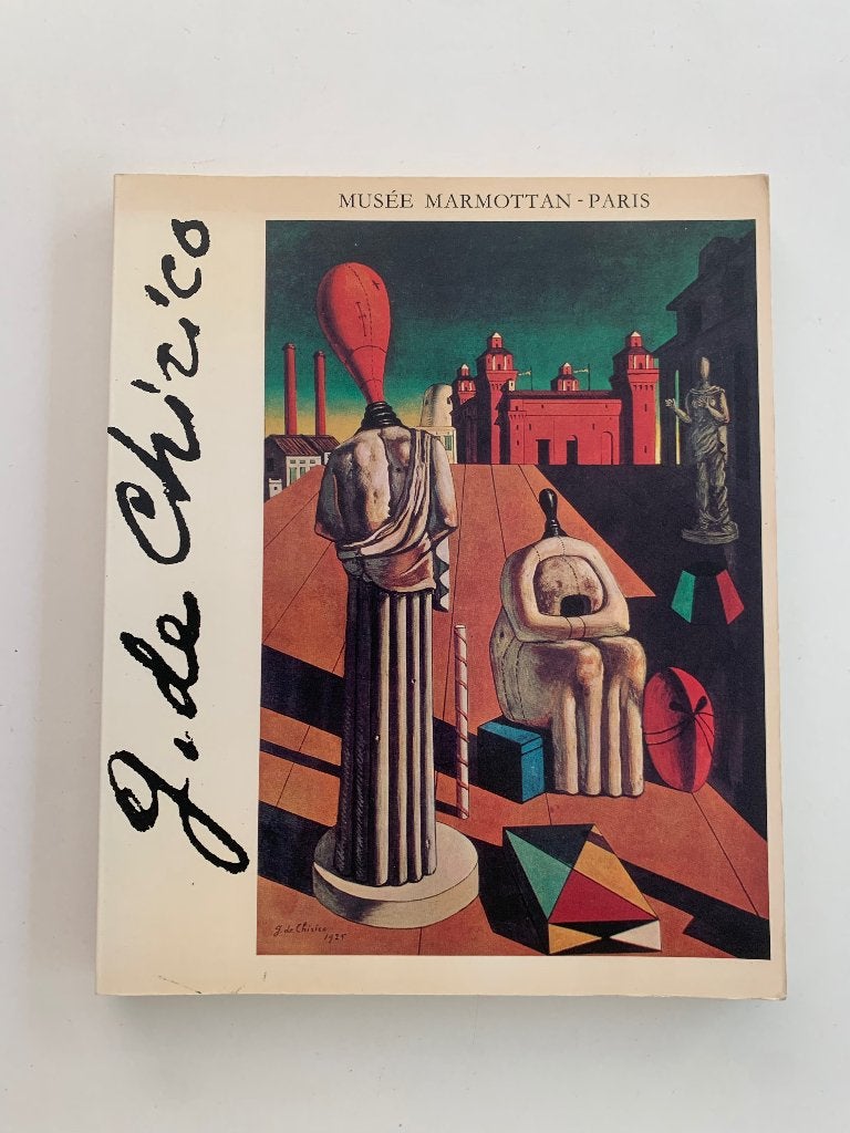 G. de Chirico, catalogue de l'exposition Musée Marmottan, Enlèvement ou Envoi, Utilisé