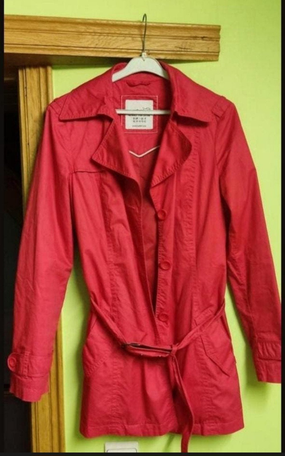 Veste Trench Esprit rouge femme, taille 42, Vêtements | Femmes, Esprit, Enlèvement, Comme neuf, Taille 42/44 (L)
