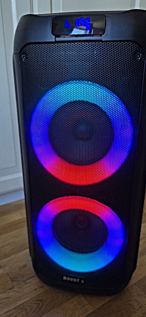 BOOST-ASTRAL3000 draagbare feestdoos, Audio, Tv en Foto, Luidsprekerboxen, Gebruikt, Draagbare speaker, 150 watt of meer, AUX-ingang