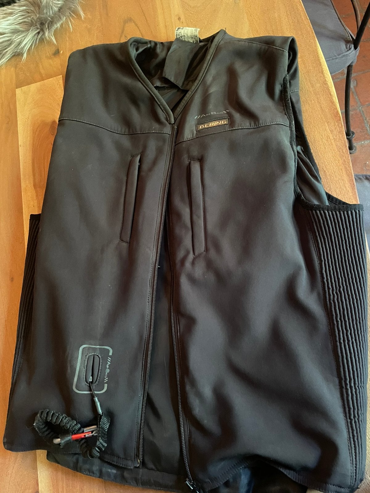 Airbag vest paardrijden, Dieren en Toebehoren, Ophalen, Gebruikt, Zwart, Bodyprotector