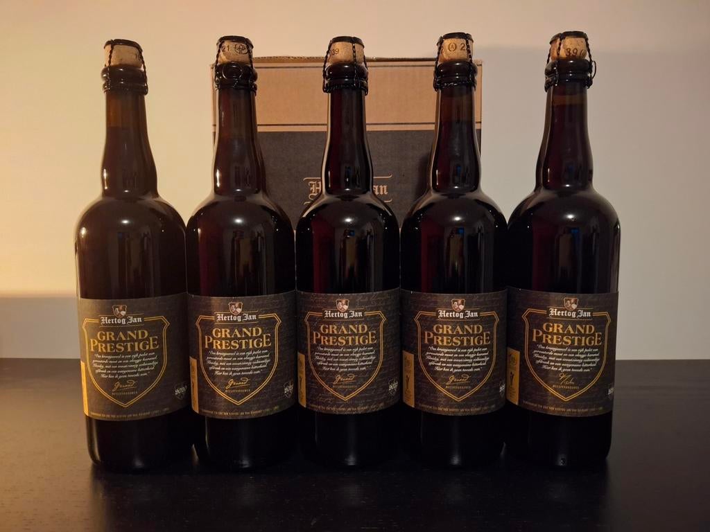 Hertog Jan Grand Prestige - 5 jaargangen - 2020 t/m 2024, Verzamelen, Biermerken, Ophalen, Hertog Jan