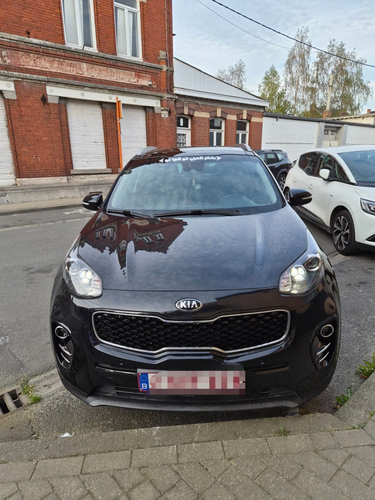 kia sportage, Auto's, Automaat, Zwart, Leder, Bedrijf