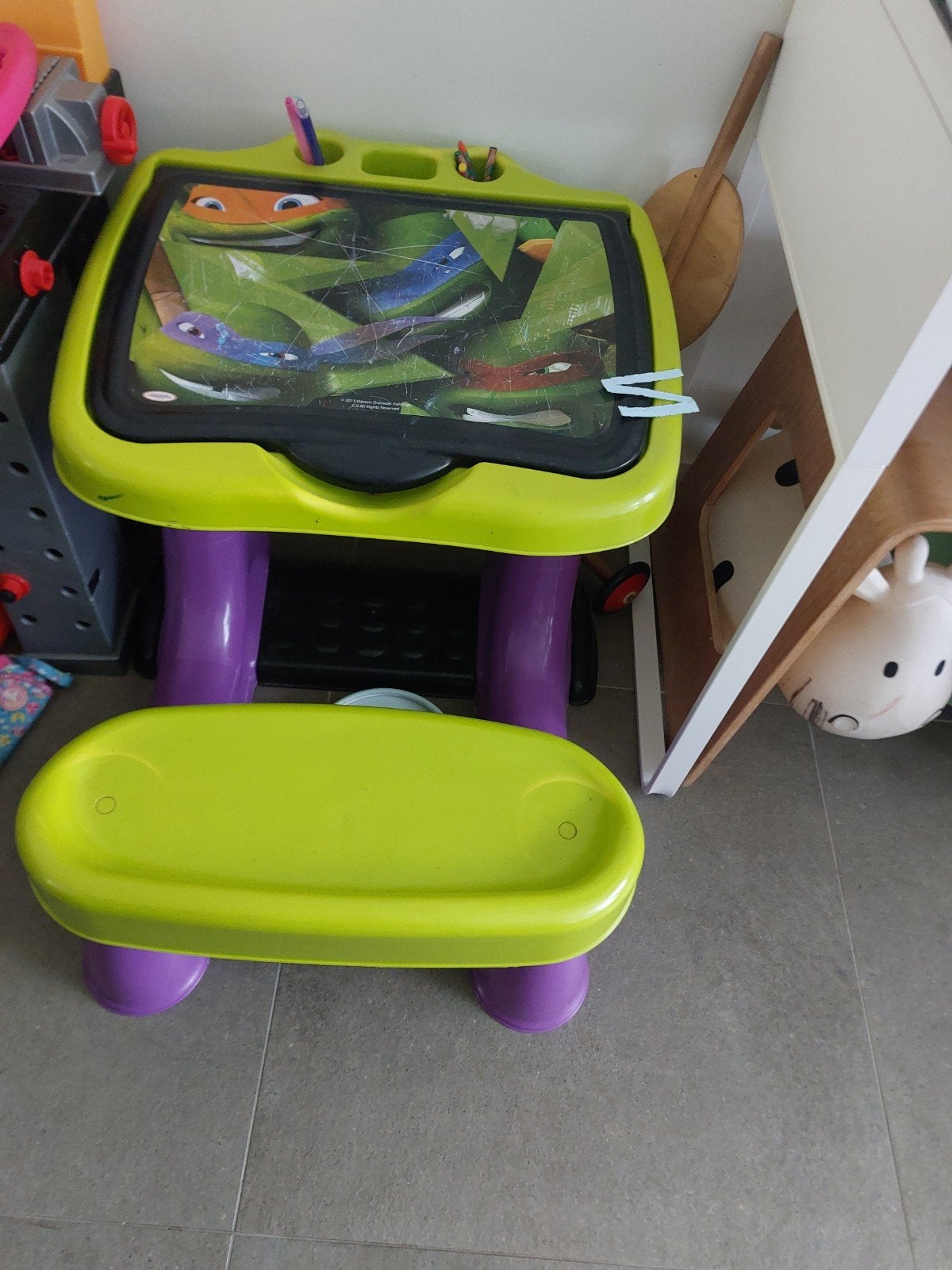 kinderbureau, Ophalen, Gebruikt