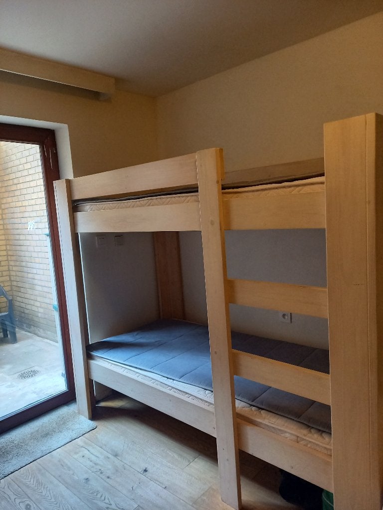 Lit superposé robuste pour 2 personnes, 90 cm, Autres couleurs, Comme neuf, Enlèvement