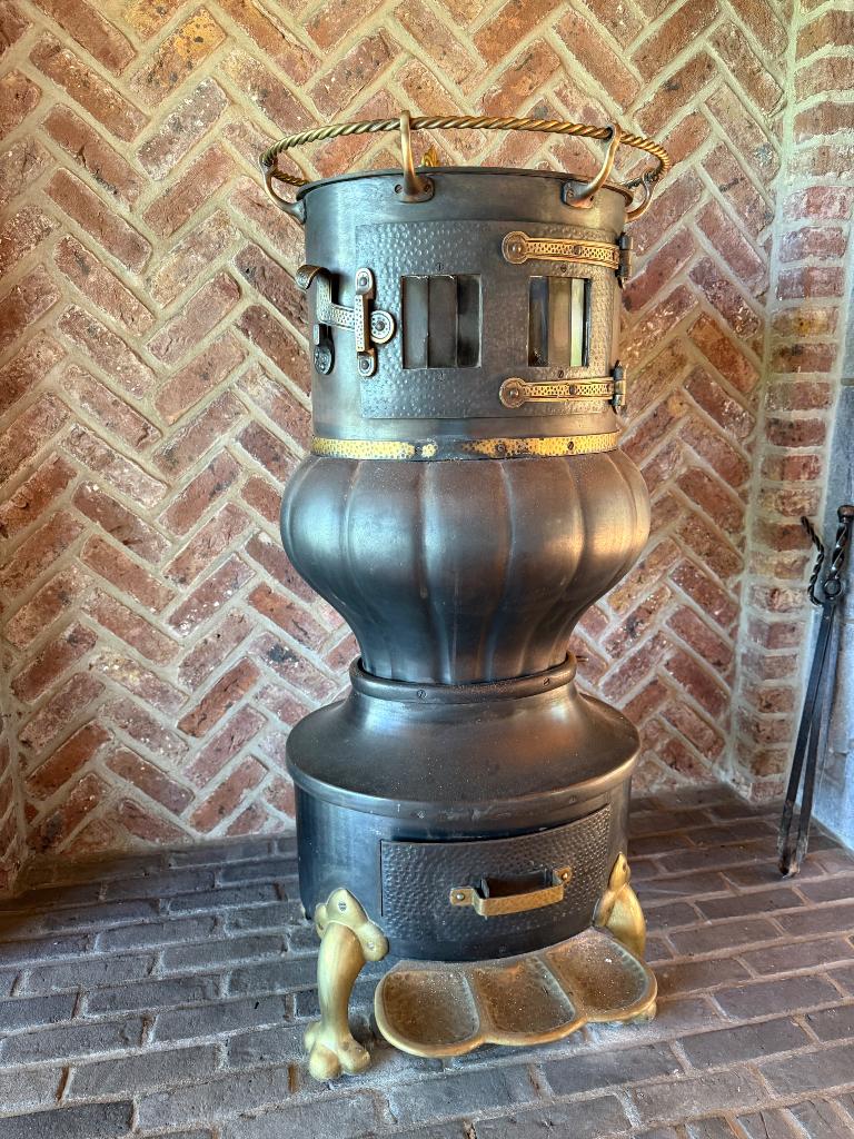 Antieke Kachel, Ophalen, Gebruikt, Houtkachel, Hangend