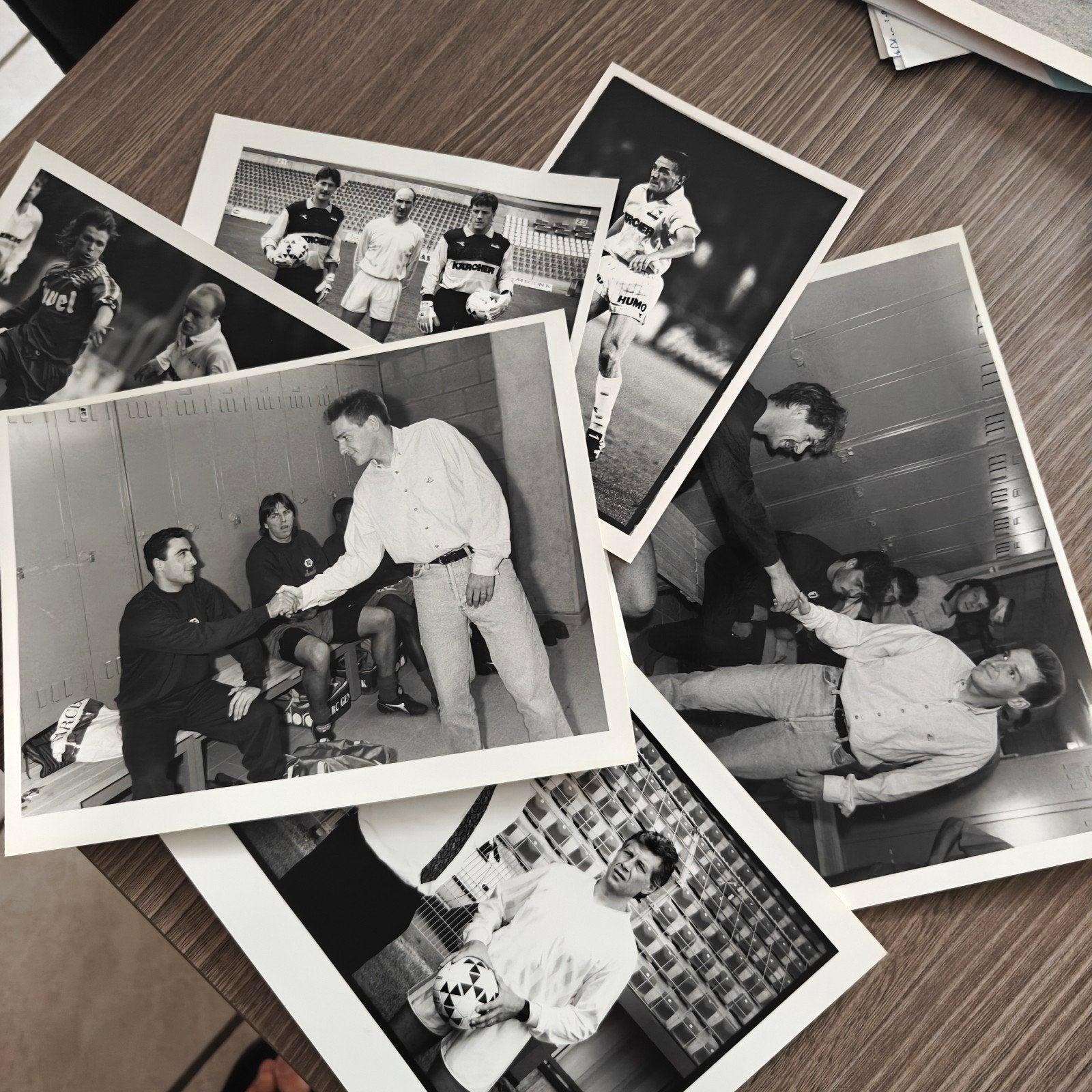 Persfoto's KRC Genk 92-93, Ophalen of Verzenden, 1980 tot heden, Zo goed als nieuw, Foto