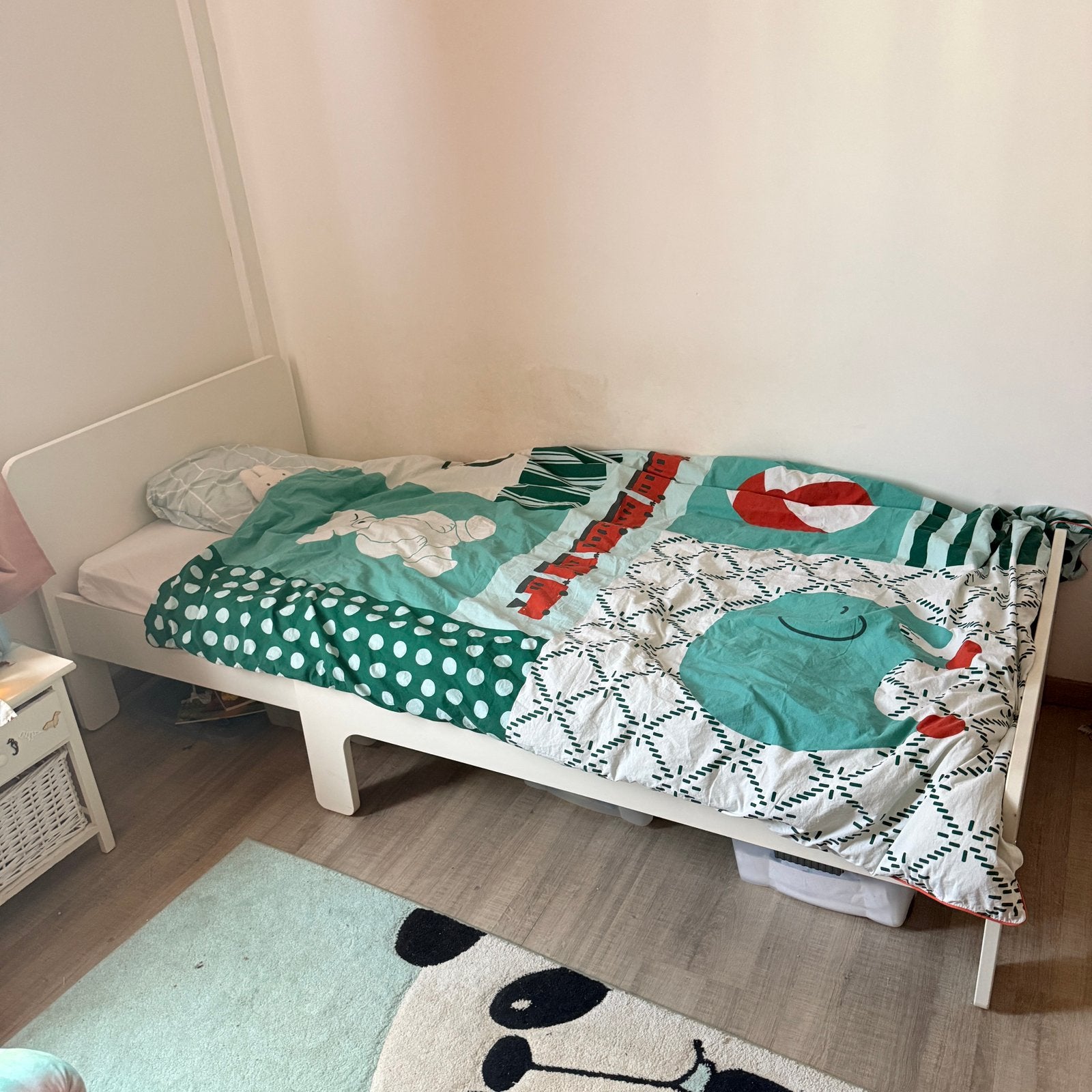 Meegroeibed wit, Ophalen, Zo goed als nieuw