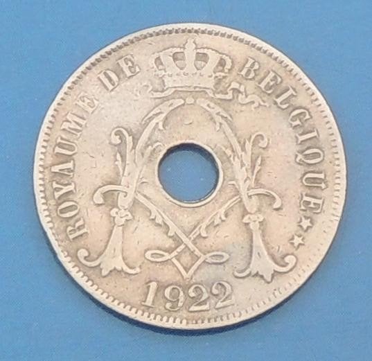 1922 25 centimes FR, Envoi, Métal, Monnaie en vrac