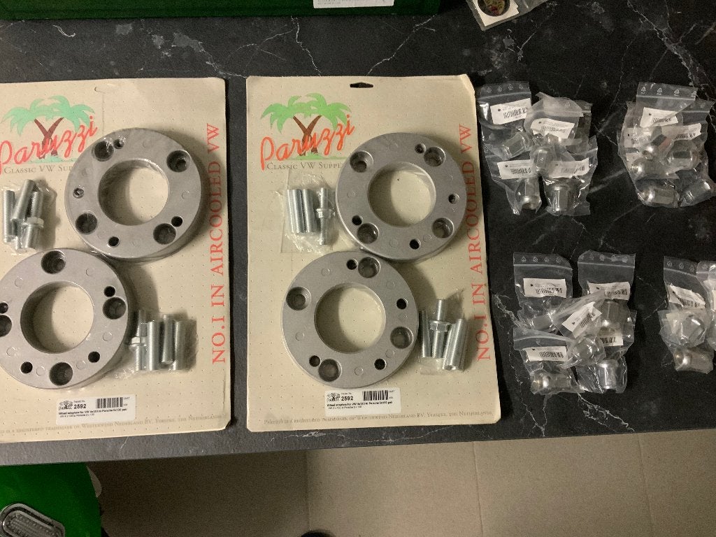 Adapter VW 4x130 naar Porsche 5x130 complete set, Enlèvement ou Envoi, 4 Saisons, Pneus et Jantes