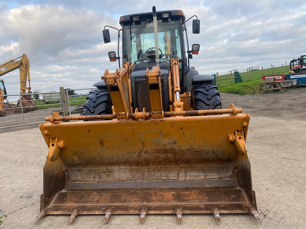 Tractopelle case 695 sr, Articles professionnels, Enlèvement ou Envoi, Excavatrice