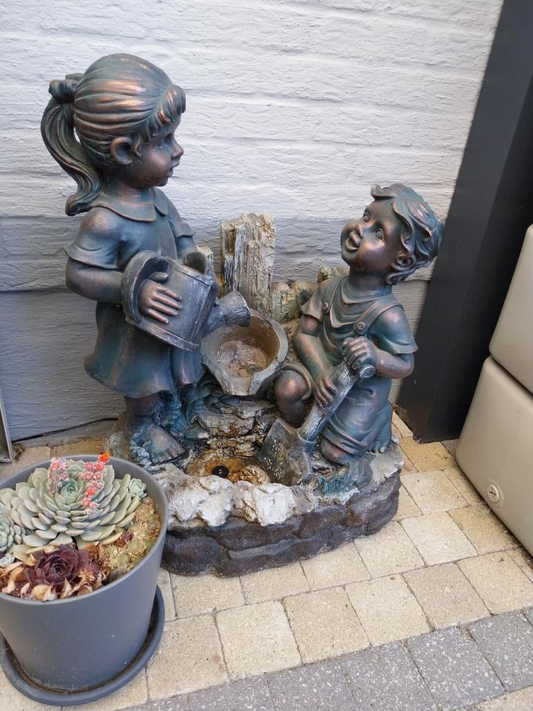 Waterornament met verlichting, Ophalen, Waterornament