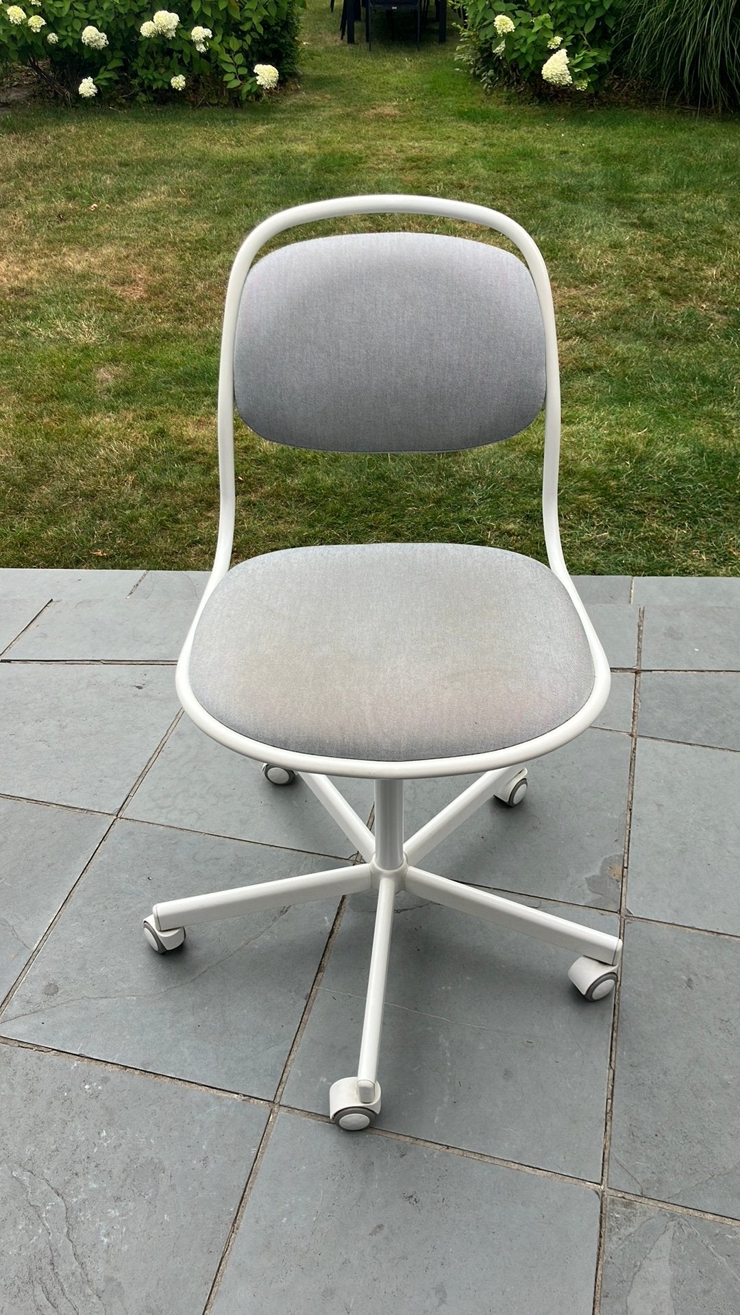 Bureaustoel ikea, Enlèvement, Utilisé, Gris, Chaise de bureau