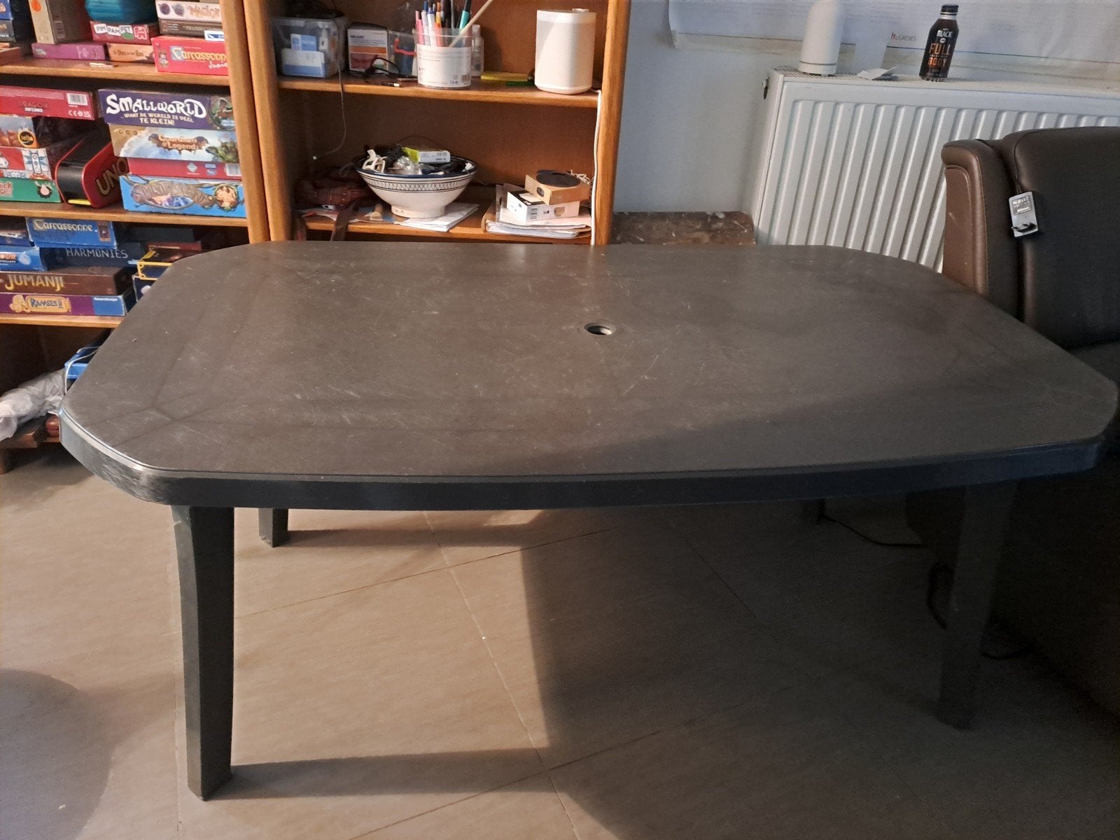 tuintafel, Ophalen, Gebruikt, Rechthoekig, Kunststof