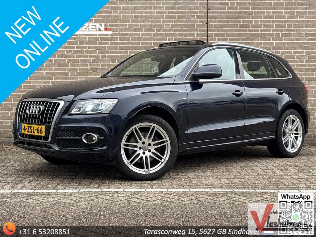 Audi Q5 3.0 TDI quattro Pro S Line B&O Edition Automaat | Le, Auto's, Automaat, 199 g/km, Zwart, Q5