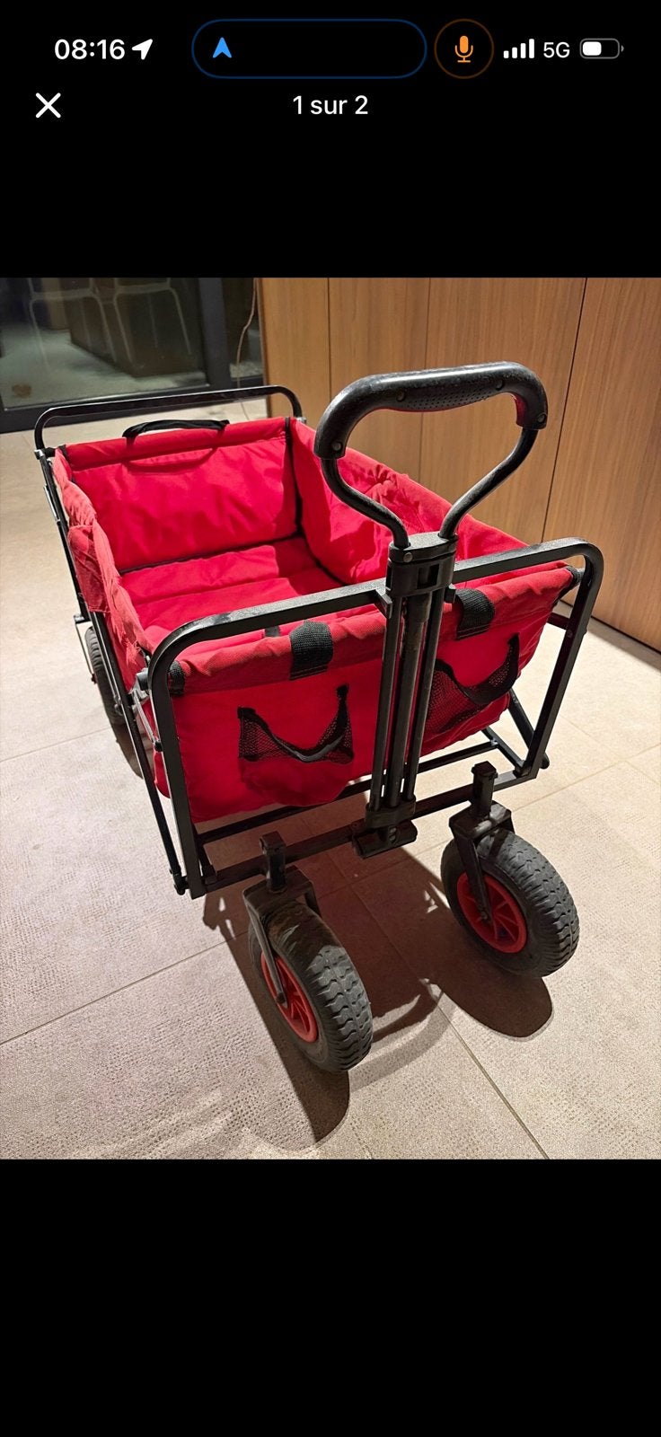 Chariot, Caravanes & Camping, Enlèvement, Utilisé