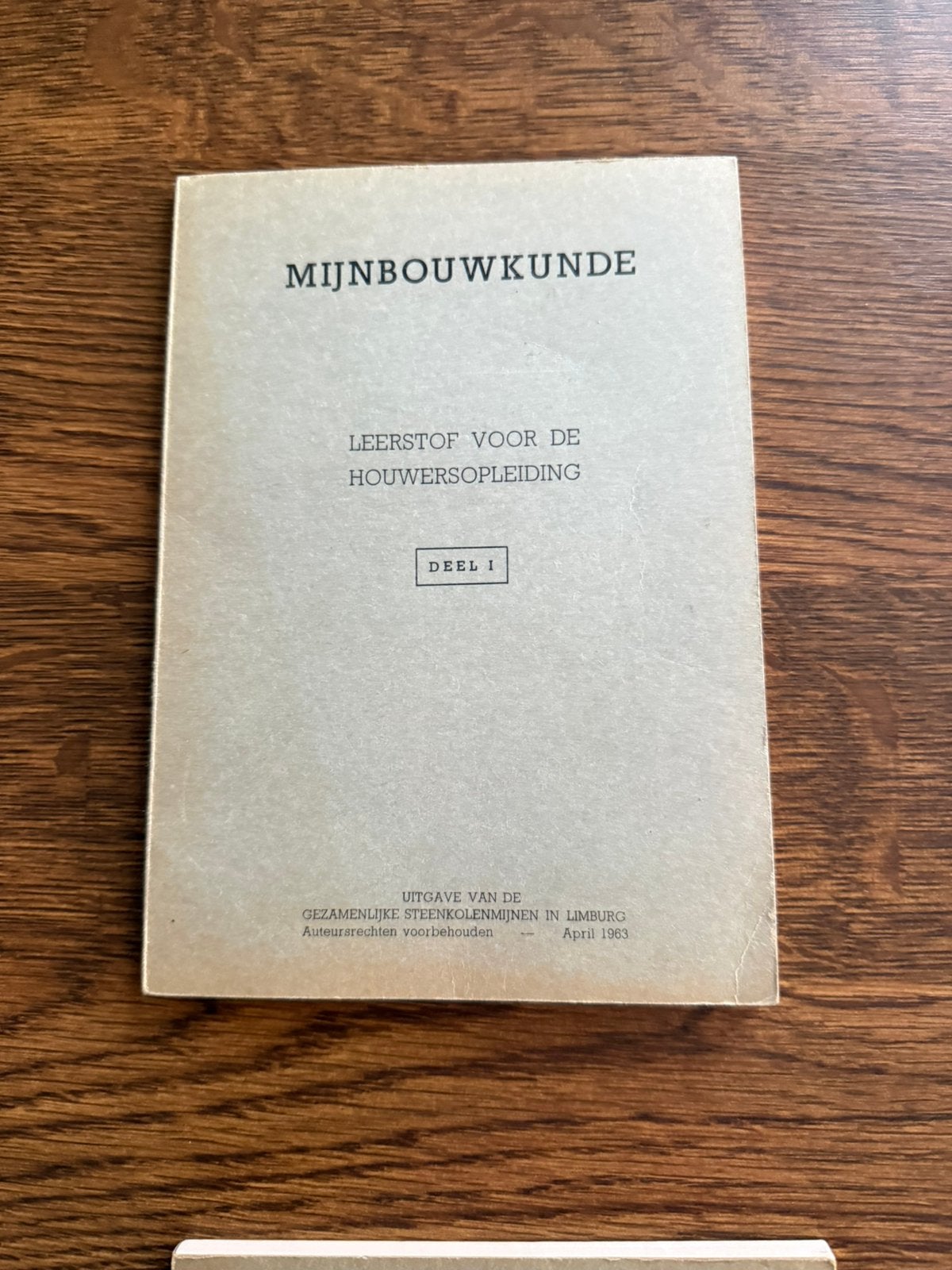 Mijnbouw, Enlèvement, Comme neuf