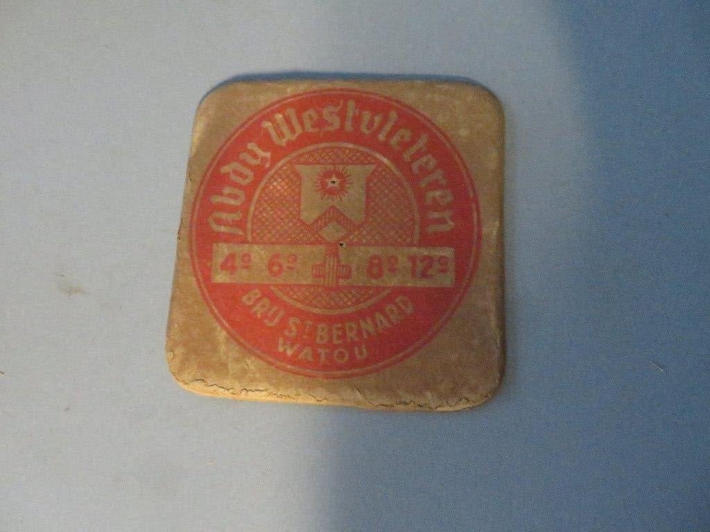 bierviltje Abdij Westvleteren Brouwerij St. Bernard Watou, Enlèvement ou Envoi, Comme neuf, Sous-bock, Autres marques