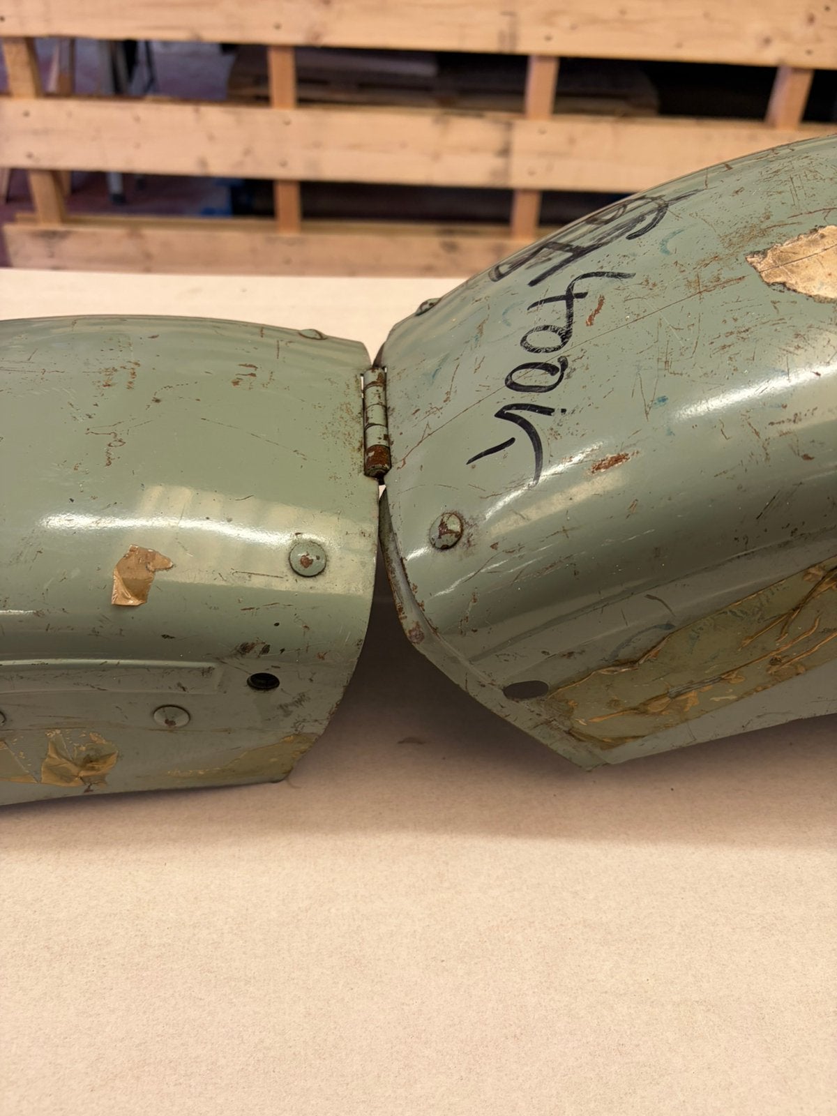 Unieke Originele scharnierende achter fender van Shovel. ., Motoren, Onderdelen | Harley-Davidson, Ophalen, Gebruikt