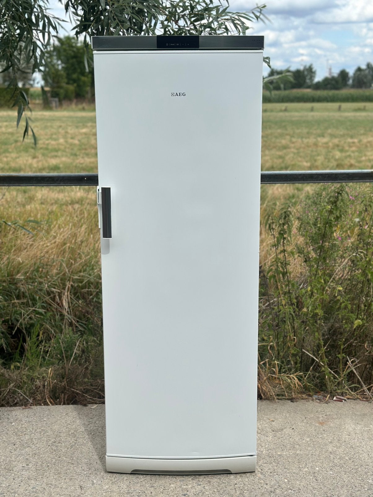 AEG Diepvriezer 290 Liter Werkt perfect  Garantie + leveren, Vrieskast, Gebruikt, Energieklasse A of zuiniger, 160 cm of meer
