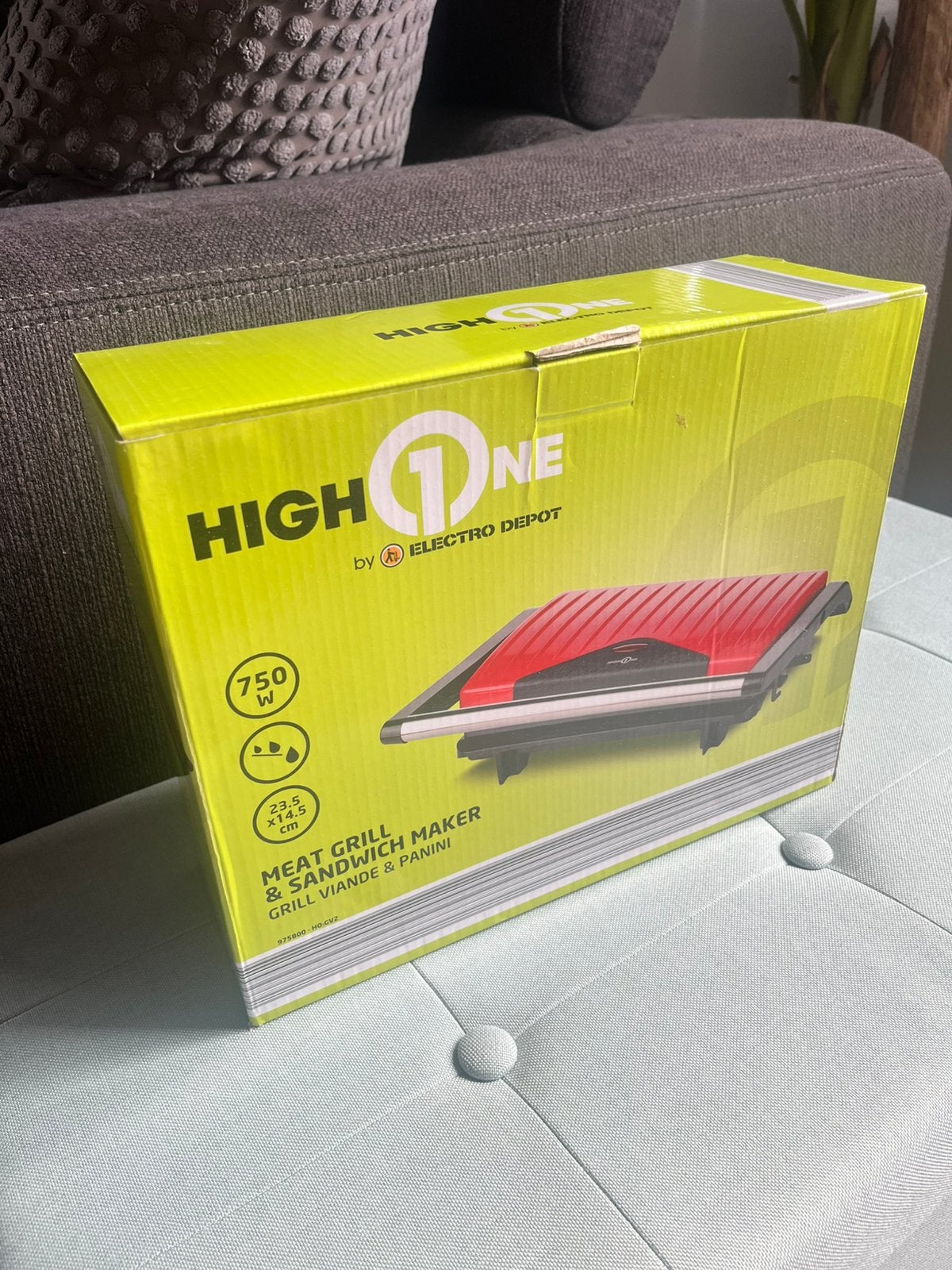 Meat grill & sandwich maker, Huis en Inrichting, Ophalen of Verzenden, Zo goed als nieuw