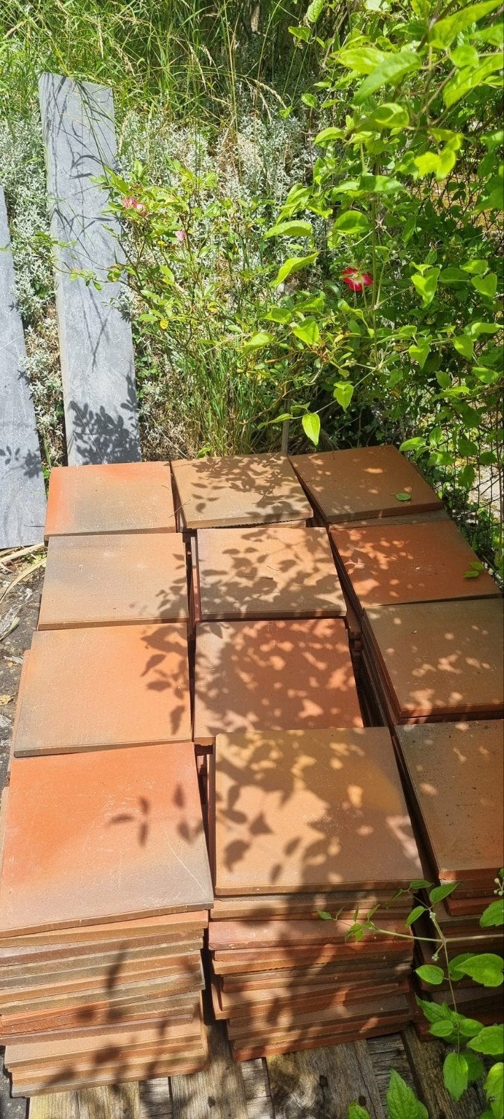 Nieuw terracotta 25x25, Doe-het-zelf en Bouw, Ophalen