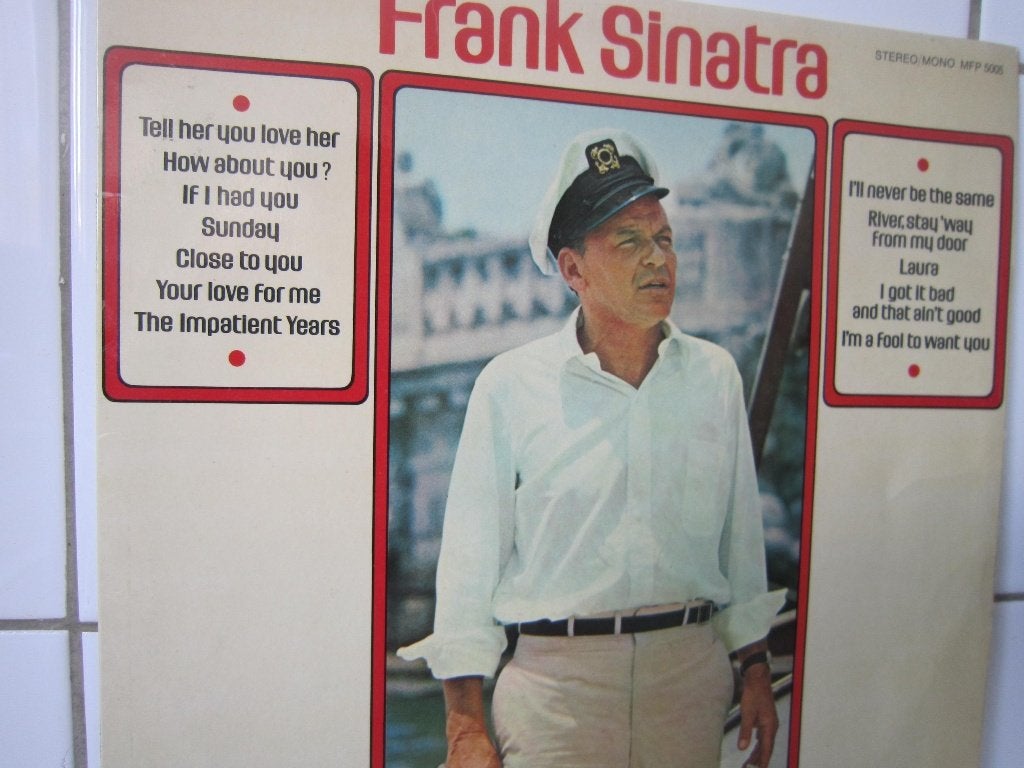 LP FRANK SINATRA, Enlèvement, LP