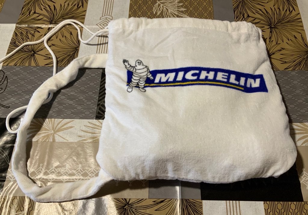 Michelin grote handdoek en rugzak, Overige typen, Michelin, Overige kleuren, Nieuw