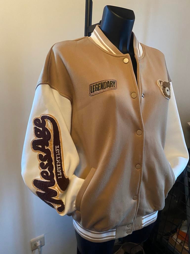 Blouson été, Ophalen, Zo goed als nieuw, Maat 42/44 (L), Beige