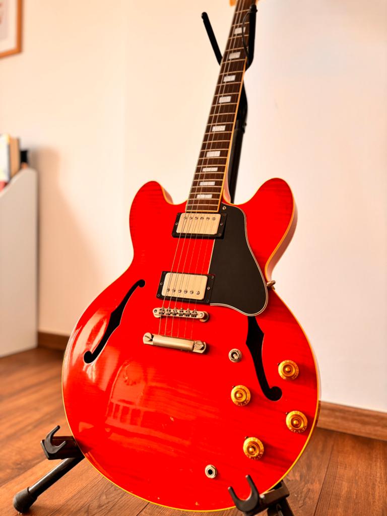 MIJ Stafford RSA -335 high quality, Muziek en Instrumenten, Snaarinstrumenten | Gitaren | Elektrisch, Zo goed als nieuw, Fender