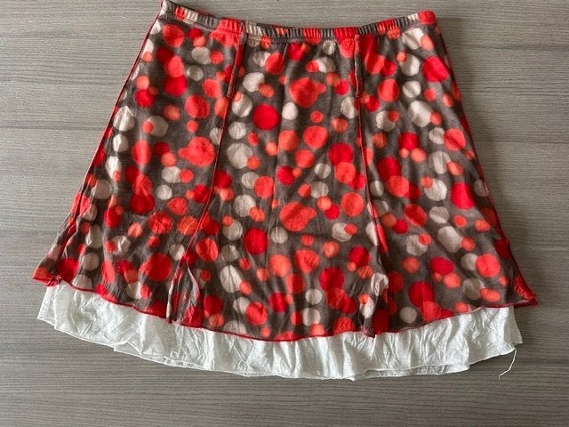Jupe Cassis taille T4/XL (nr7542), Taille 42/44 (L), Enlèvement ou Envoi, Cassis, Orange