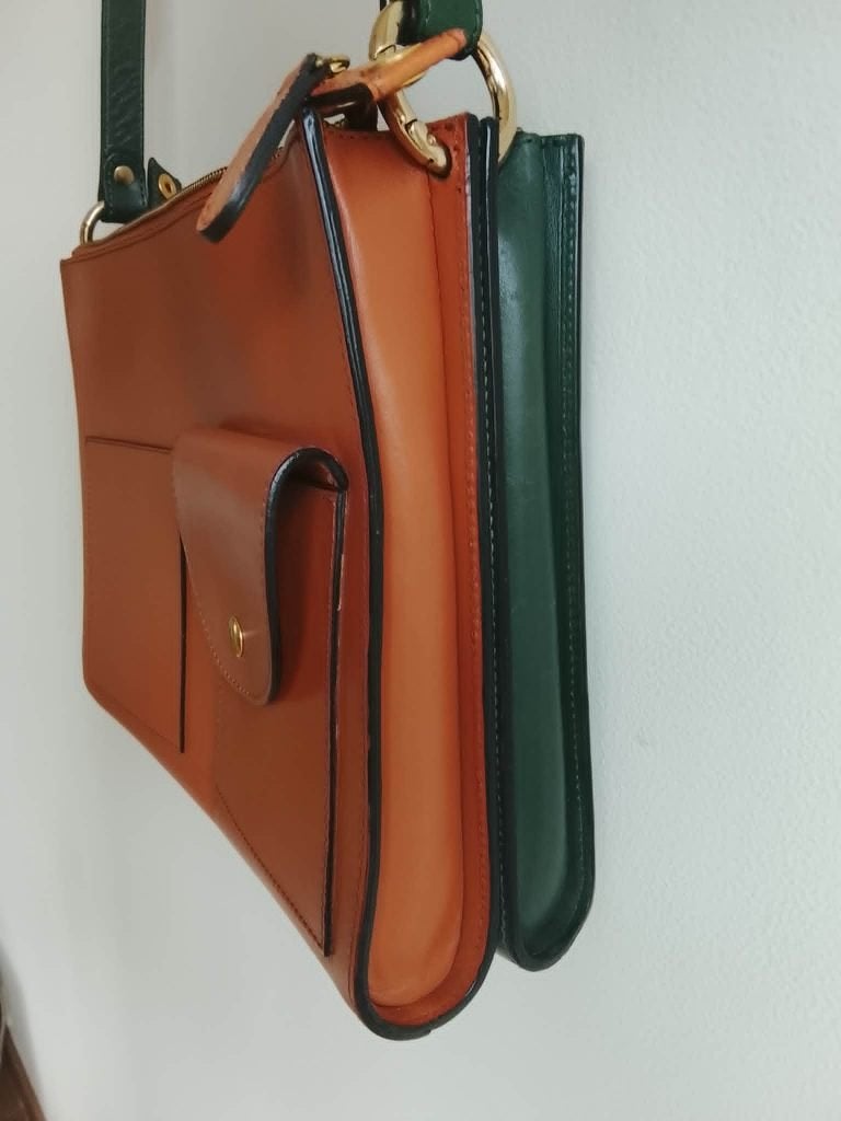 Lederen (hand)tas dames merk Closed, Handtassen en Accessoires, Ophalen of Verzenden