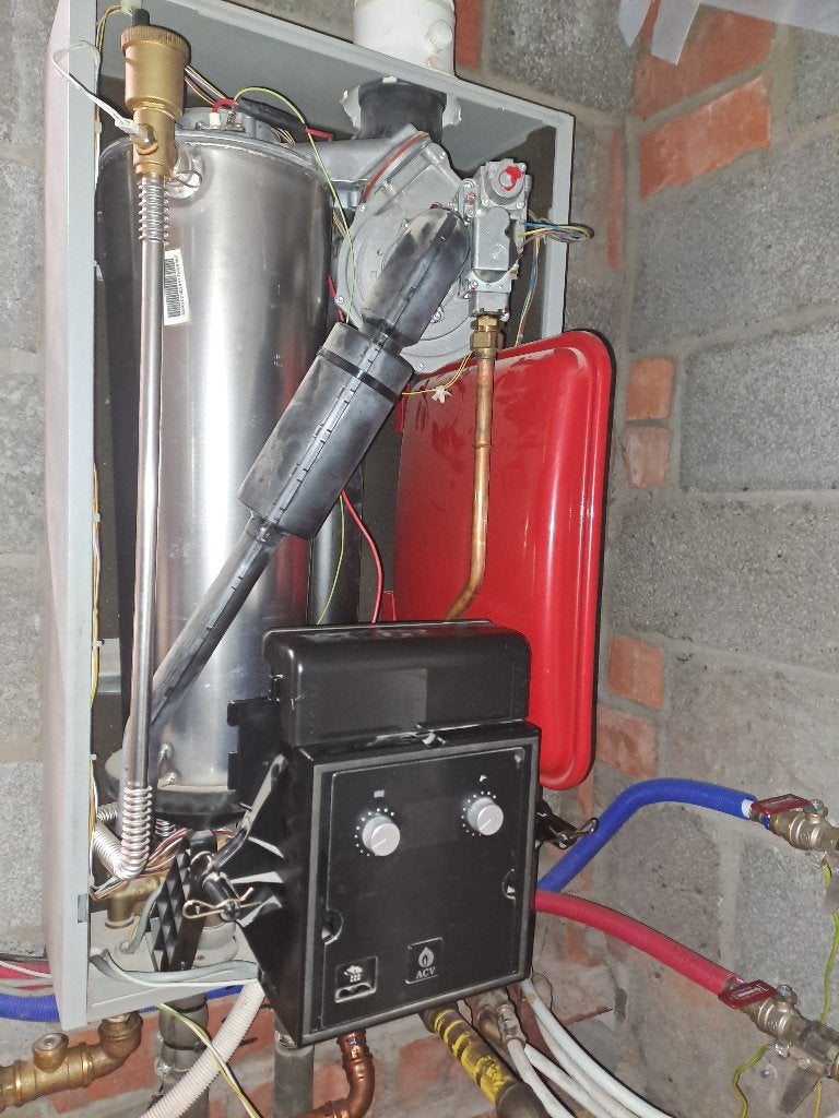 acv gasketel prestige + meibes pompgroep + boiler, Ophalen, Gebruikt, Overige typen