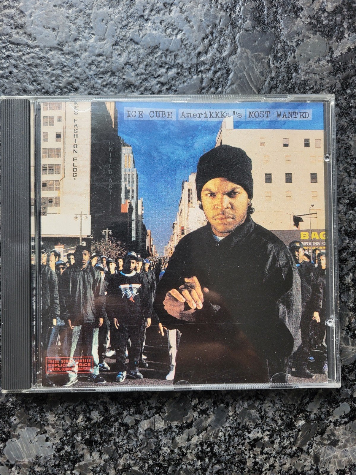 Ice Cube - AmeriKKKa’s Most Wanted CD (1990  US First press, Ophalen of Verzenden, Zo goed als nieuw