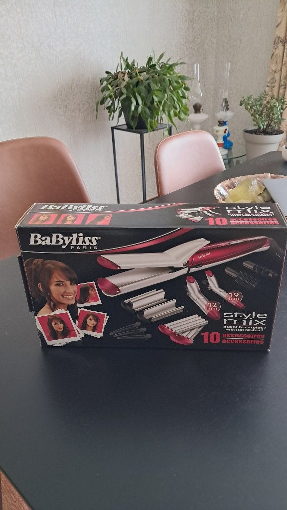 Babyliss style mix, Ophalen of Verzenden, Zo goed als nieuw, Krultang of Stijltang