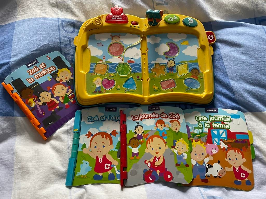 Biblio interactive V TECH, Enlèvement, Utilisé, 2 à 4 ans