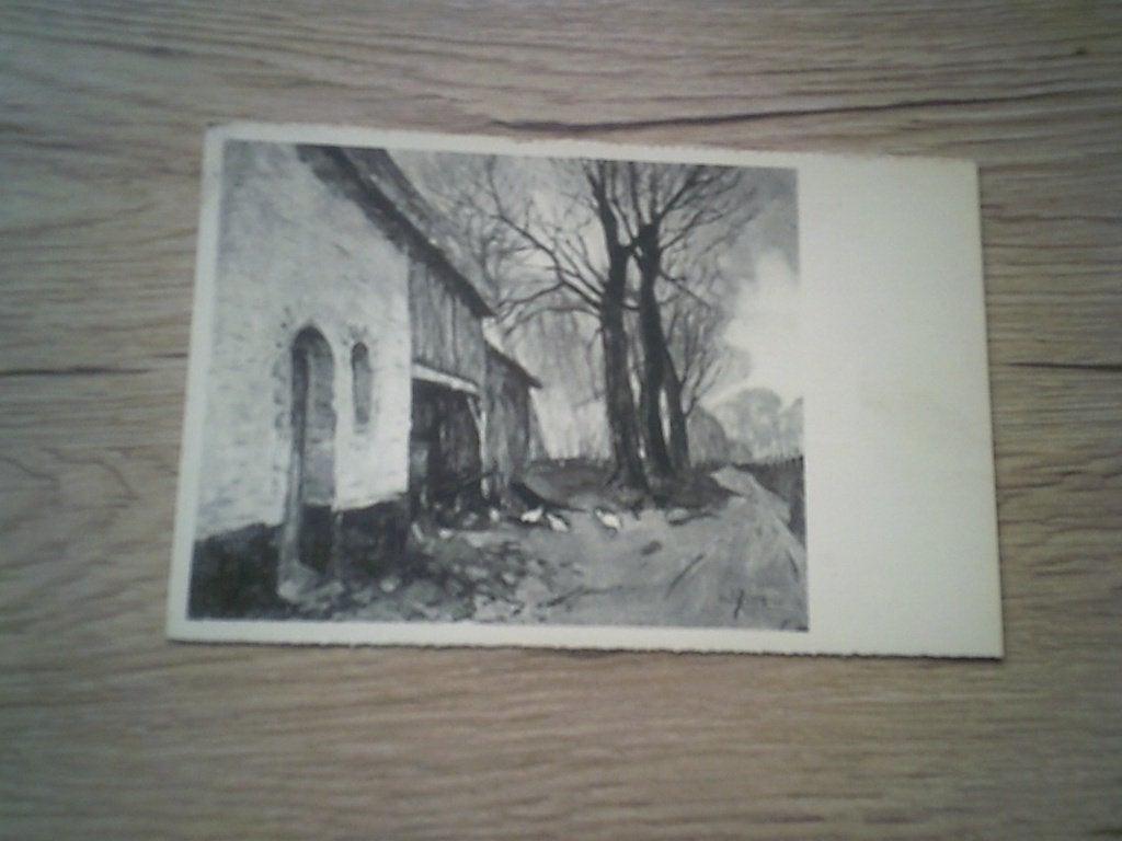 BASTOGNE: Vieille Ferme sur la route du Mardasson, Verzamelen, Postkaarten | België, Ophalen of Verzenden, 1920 tot 1940, Gelopen