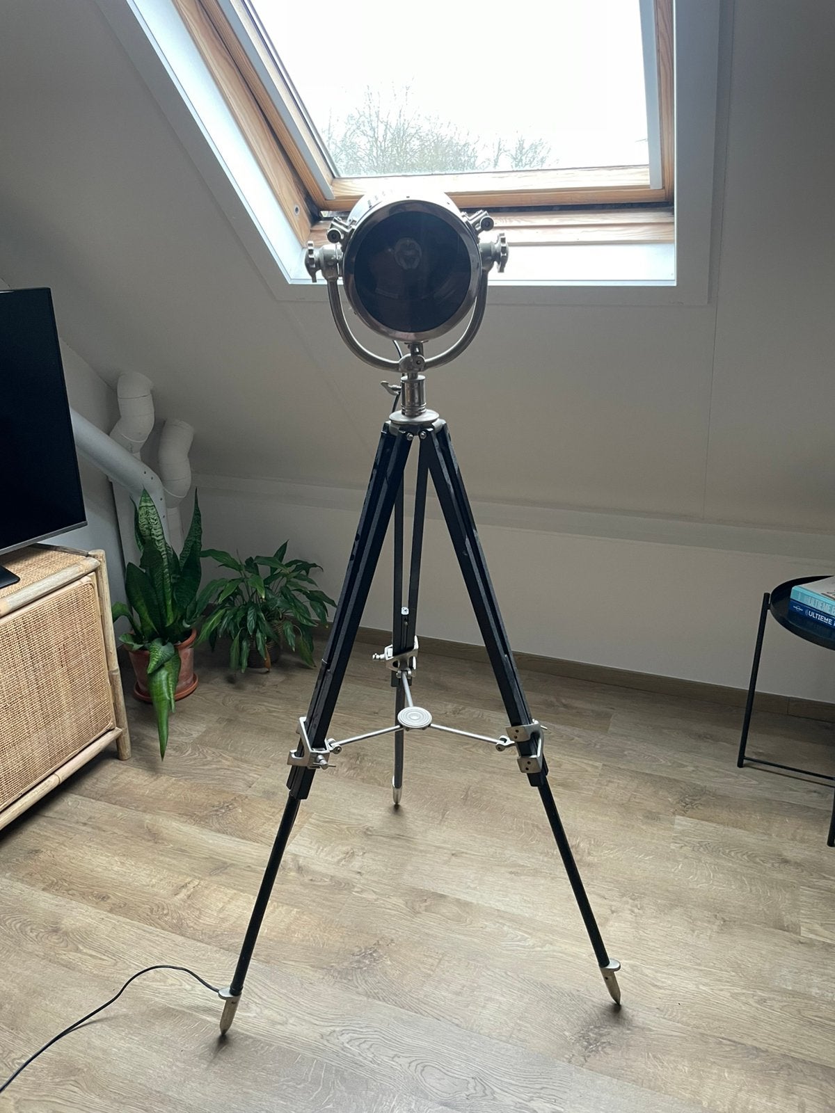 Scheepslamp, Ophalen, Gebruikt