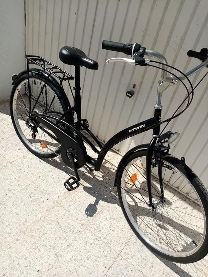 Vélo Mixte  28 pouces 6 vitesses cadre bas style hollandais, Ophalen, Versnellingen