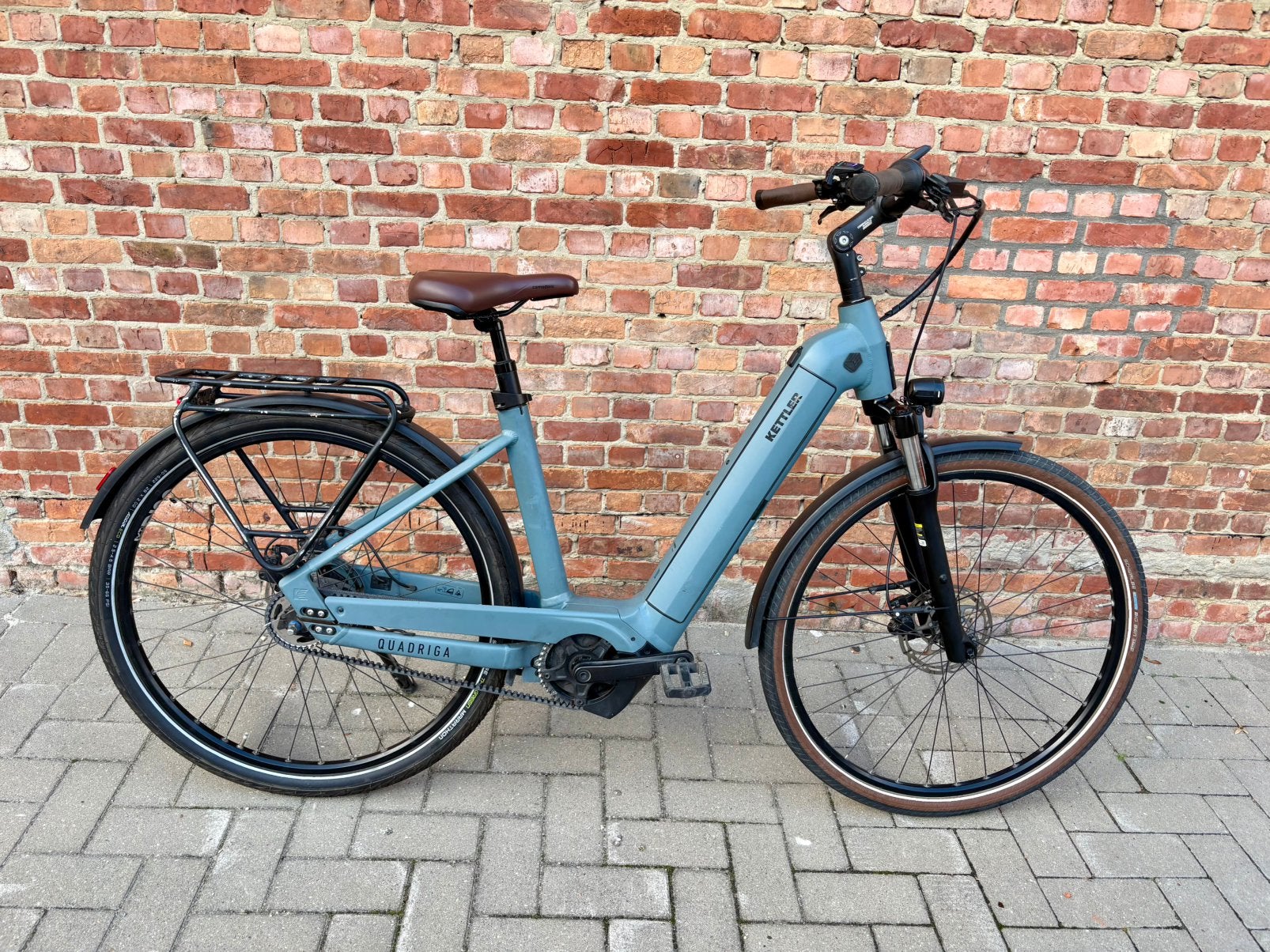 Kettler Quadriga P5 Belt 625Wh Small 2023, Gebruikt, 47 tot 51 cm, 50 km per accu of meer, Ophalen