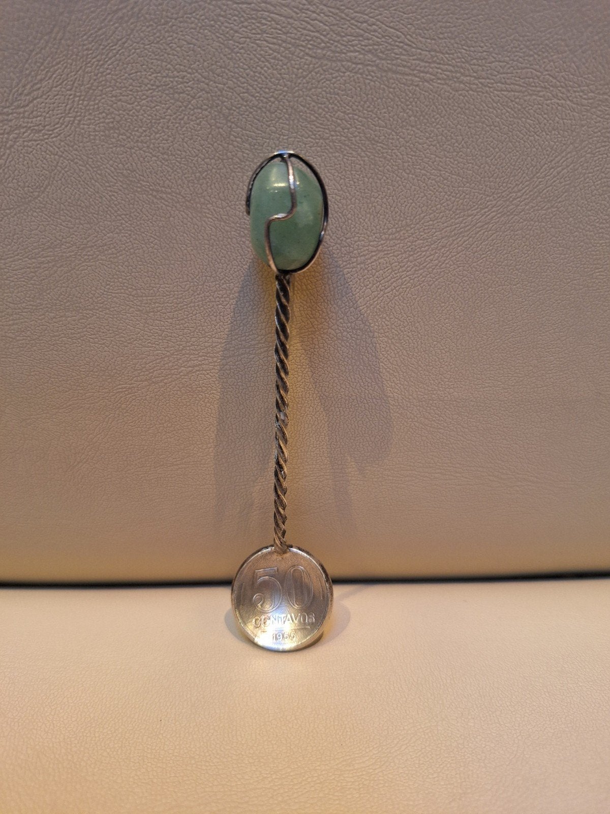 Verzilverd souvenir Brasil, Antiek en Kunst, Antiek | Zilver en Goud, Ophalen of Verzenden