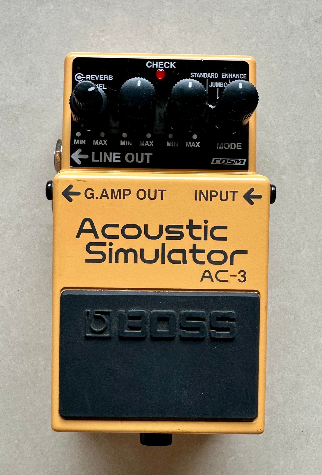 Pedale Guitare Boss Acoustic Simulator, Muziek en Instrumenten, Effecten, Ophalen, Zo goed als nieuw, Overige typen