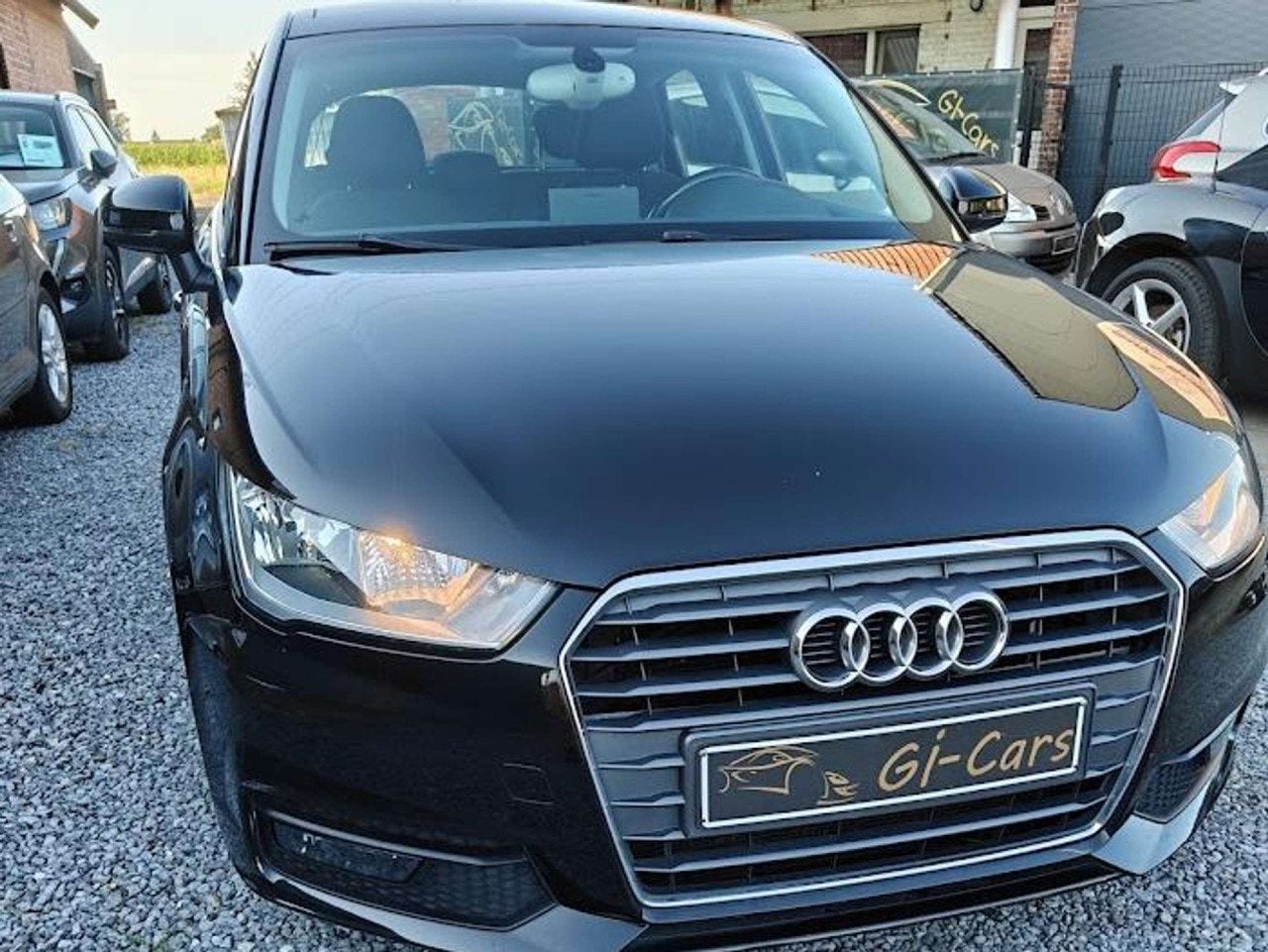 Audi A1 Sportback A1 1.0 TFSI ultra Design (bj 2015), Auto's, Voorwielaandrijving, 4 zetels, Stof, Zwart