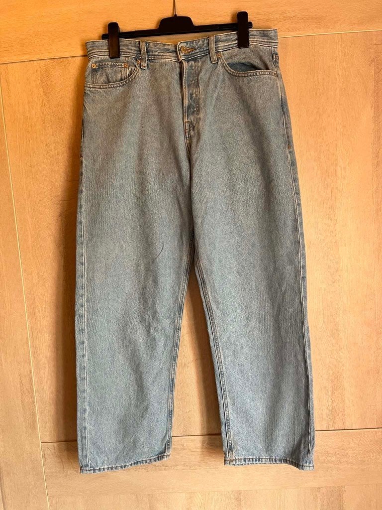 lichtblauwe baggy jeans alex jack jones w 33 l 32, Kleding | Heren, Ophalen of Verzenden, Gedragen, W33 - W34 (confectie 48/50)